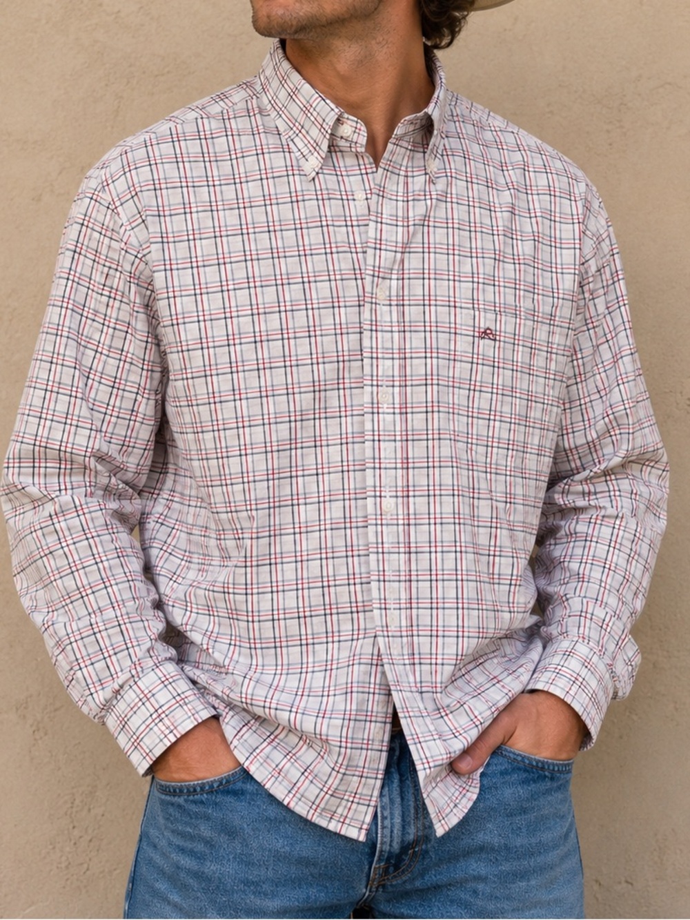 Resistol Rodeo Gear Men’s Plaid Shirt Size XL